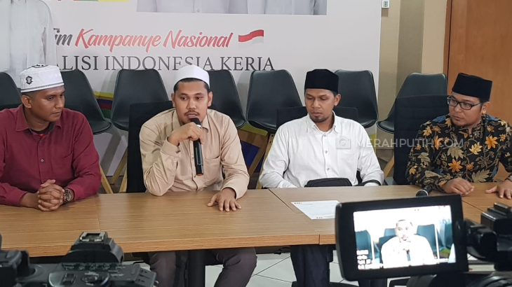 Sambangi Kantor TKN, Rombongan Dai Aceh Tegaskan Jokowi-Ma'ruf Siap Dites Baca Alquran