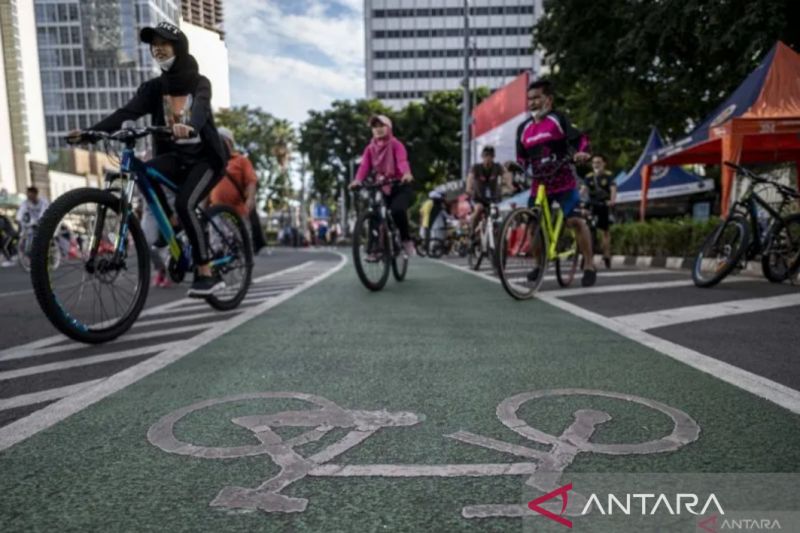 Dishub DKI Jakarta Bangun 3,8 Km Jalur Sepeda Baru Tahun Ini, Fokus pada Keamanan dan Kenyamanan Pesepeda