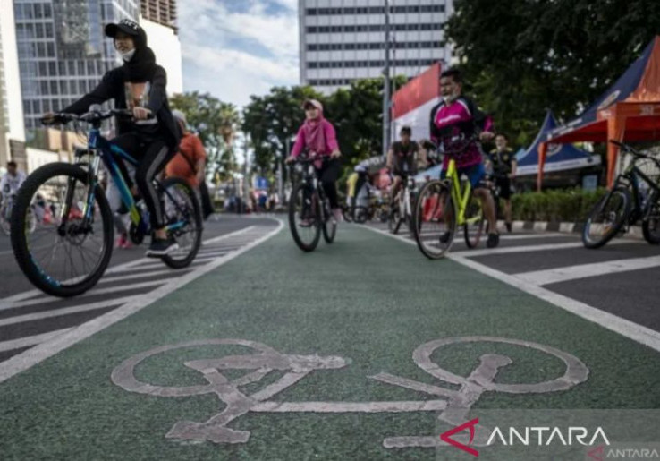 Inisiator Jakarta Barometer Desak Jalur Sepeda di Jakarta Dibongkar
