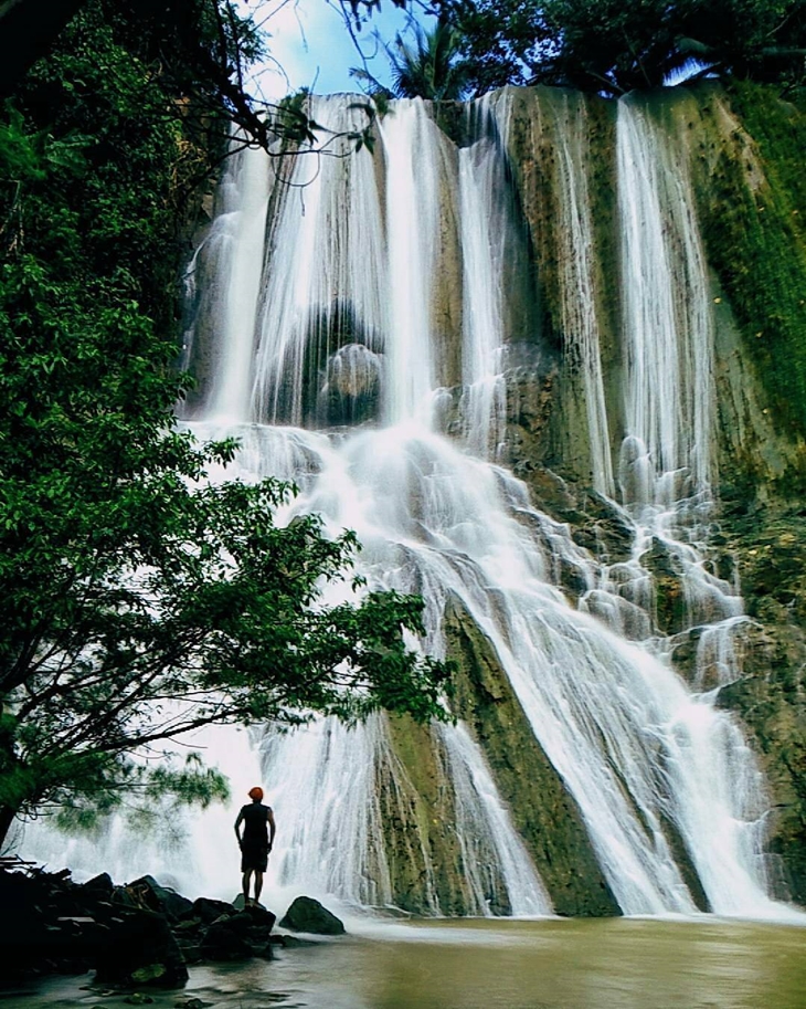 Curug Koja Cikatomas, Tasikmalaya. (Foto: instagram@ziiom_hendry)