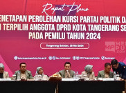 KPU Kota Tangsel Resmi Tetapkan Anggota DPRD 2024-2029, Diisi 24 Wajah Baru