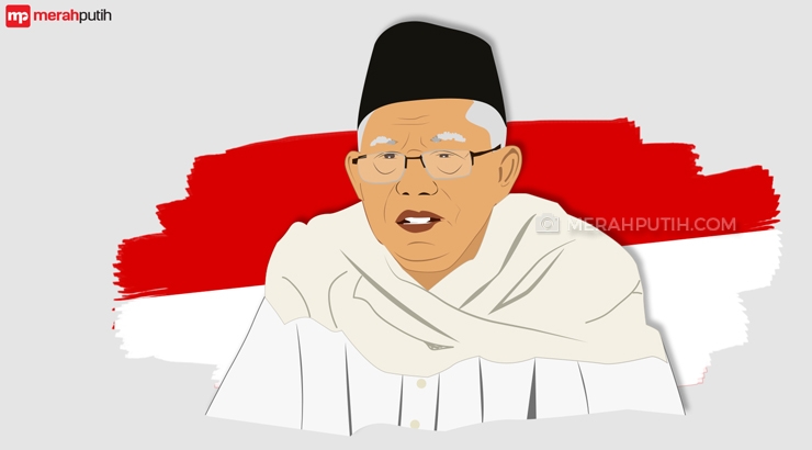 Di Madura, Ma'ruf Amin Tegaskan Jokowi Bukan PKI