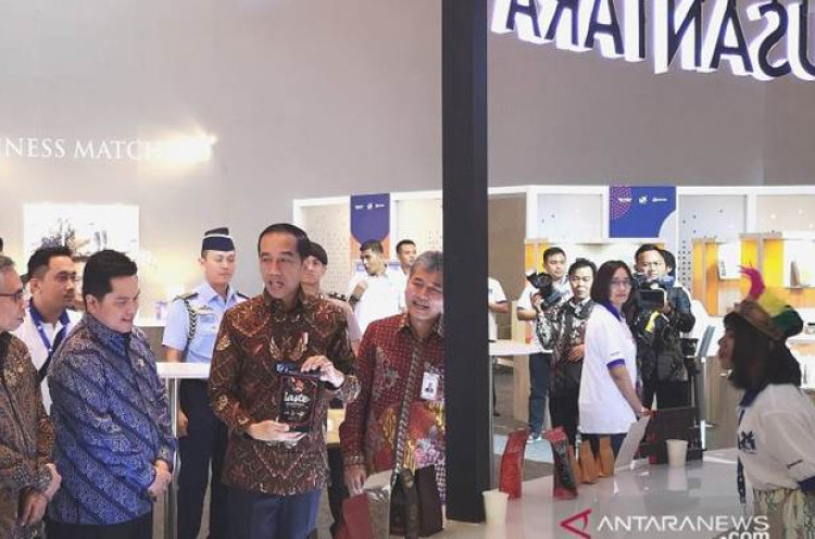 Jokowi Minta Pengusaha Prioritaskan Pasar Domestik