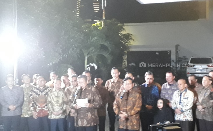 Pertemuan Dua Jam SBY dan Prabowo Hasilkan Tiga Komitmen Ini