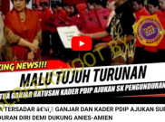 [HOAKS atau FAKTA]: Ganjar dan Kader PDIP Mundur demi Dukung Anies Baswedan