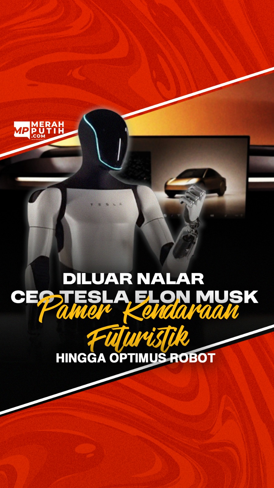 CEO Tesla, Elon Musk Sukses Kenalkan Kendaraan Masa Depan Robotaxi dan Robovan