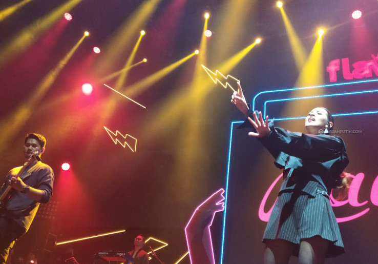 Raisa Tampil Soulful di Panggung Flavs Festival 2022