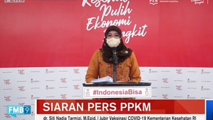 Kemenkes Klaim Indonesia Negara dengan Risiko Penularan COVID-19 Rendah