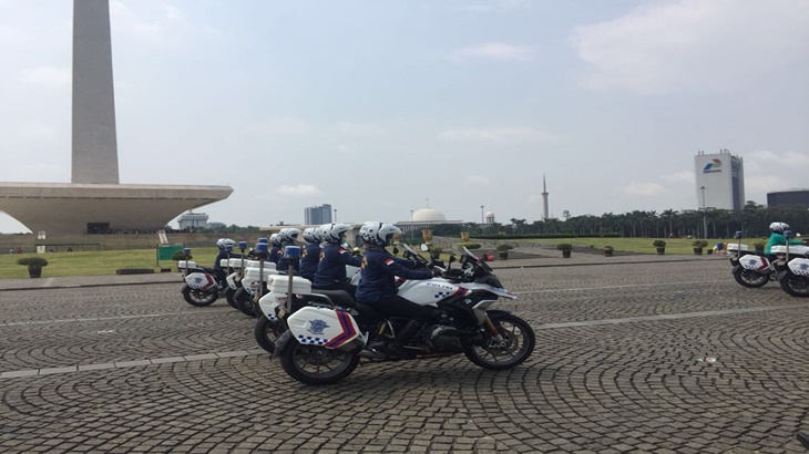 Latihan jelang atraksi Hari Kartini