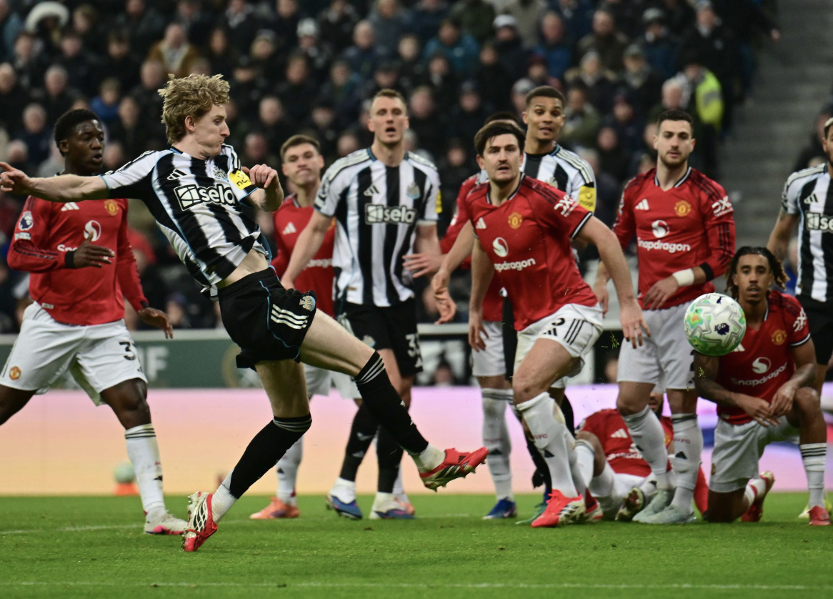 Hasil Liga Inggris Premier League: Tren Positif Terhenti, Manchester United Kalah 1-2 dari Newcastle United