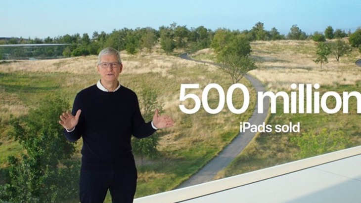 Apple Berhasil Menjual Lebih dari 500 Juta iPad dalam 10 Tahun