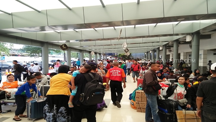 H-6 Lebaran, Stasiun Senen Sudah Berangkatkan 100 Ribu Pemudik