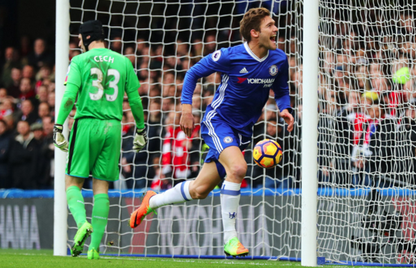 Chelsea Sementara Unggul 1-0 Atas Arsenal 