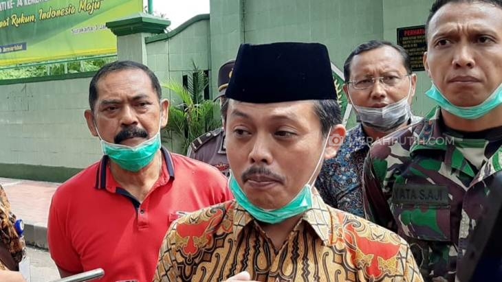  Kepala Kantor Kemenag Solo Musta'in Ahmad. (MP/IMG-20200506-WA0119Ismail)