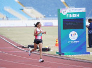 2 Medali dari Marathon, Elvina Boyong Emas dan Agus Prayogo Rebut Perak
