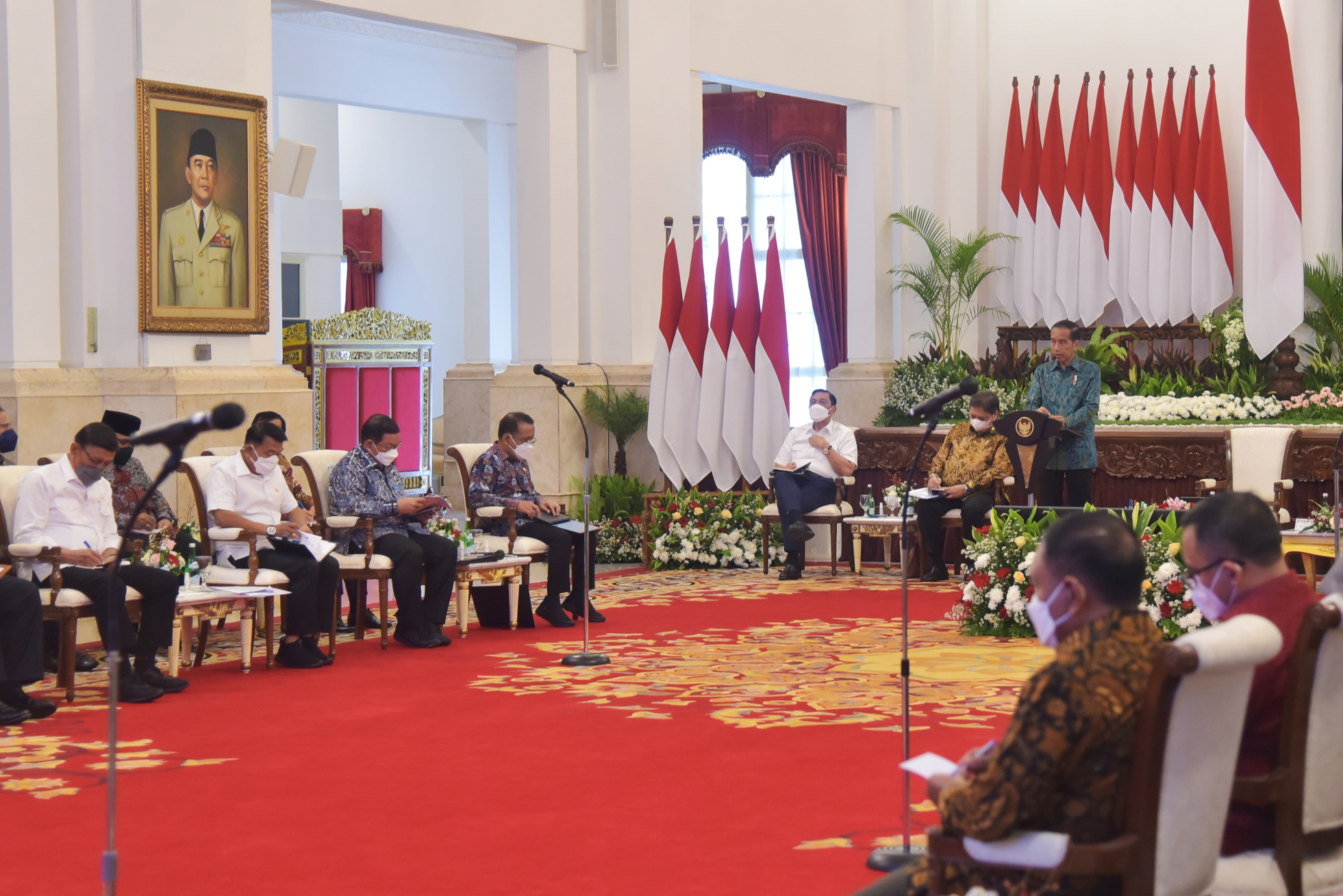 Jokowi Sebut 2023 Ada Kemungkinan Ekspor Indonesia Turun