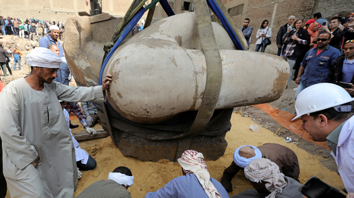 Mesir Resmi Tampilkan Patung Ramses II Seberat 75 Ton