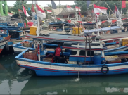 Erupsi Gunung Anak Krakatau Bikin Ikan Kabur, Nelayan Pandeglang Terpaksa Gantung Jaring