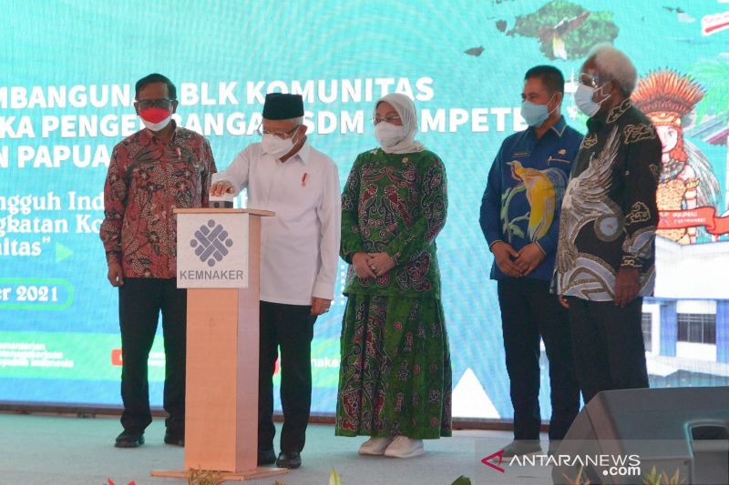 BLK Komunitas di Papua Diharapkan Wapres Ciptakan SDM Unggul