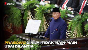 Prabowo Dinilai Tidak Main Main Usai Dilantik