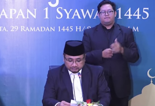Sesuai Prediksi Awal, Pemerintah Tetapkan Idulfitri 1445 H Jatuh Rabu 10 April