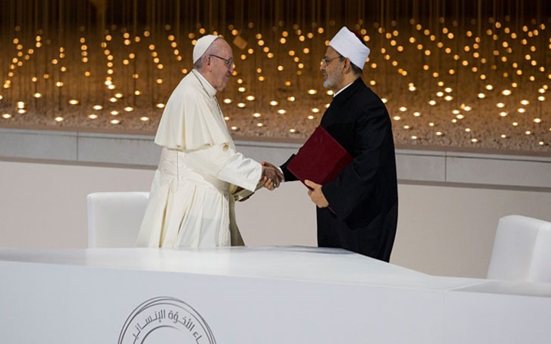  Paus Fransiskus dan Imam Besar Al-Azhar Terima Penghargaan dari Uni Emirat Arab