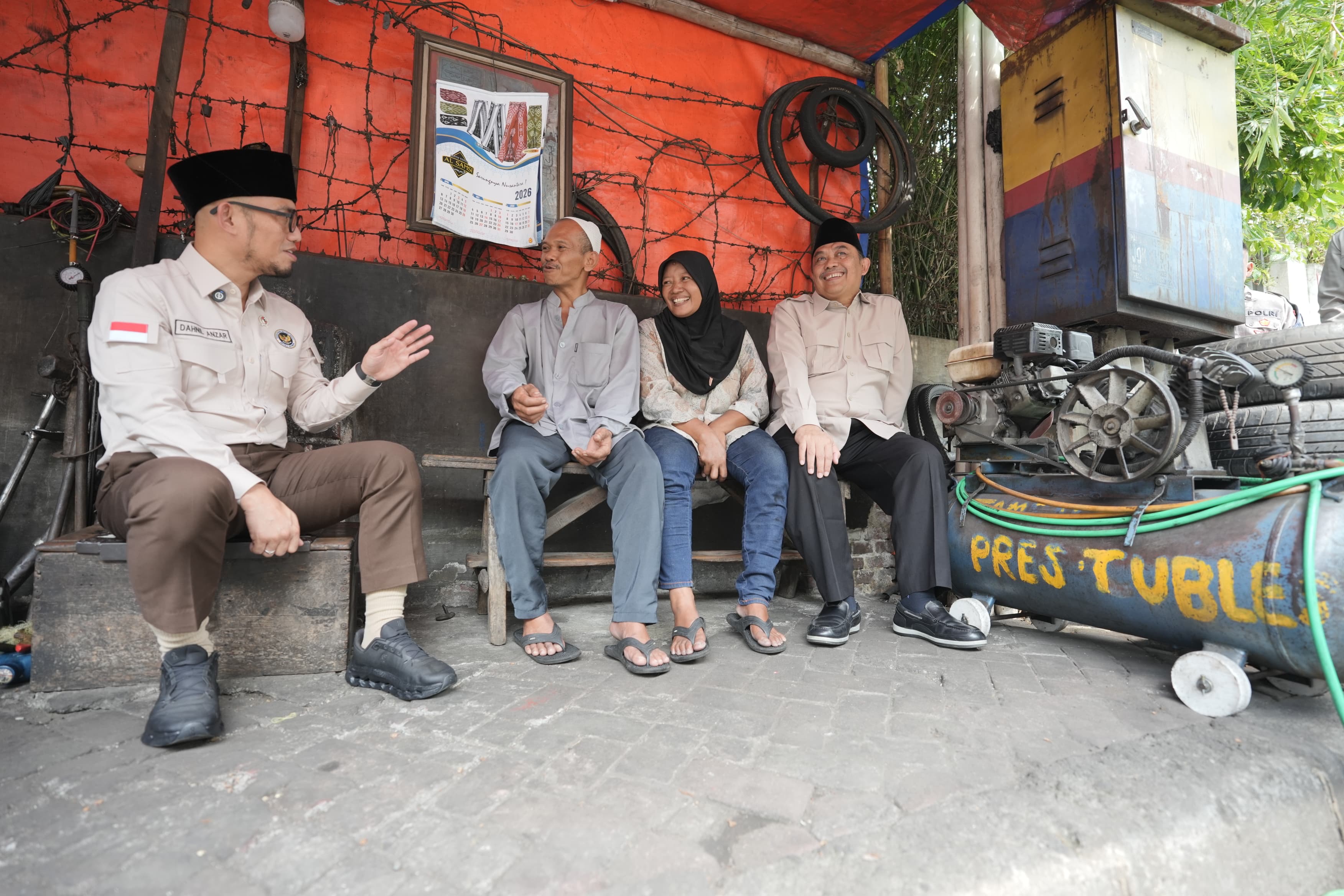 Kisah Tukang Tambal Ban asal Semarang Naik Haji berkat Bantuan Pemerintah Indonesia dan UEA