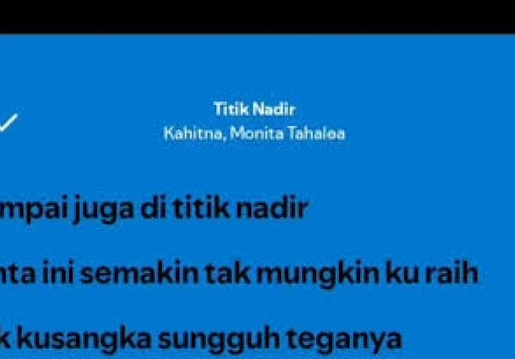 Kahitna dan Monita Tahalea Gambarkan Pahitnya Melepaskan lewat 'Titik Nadir'