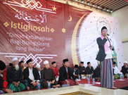 Ribuan Ibu-ibu Majelis Taklim Ikuti Istigasah Bermunajat Demi Indonesia