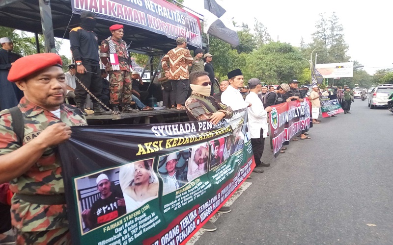 Ormas Islam Soloraya demo tuntut MK netral dalam sidang sengketa Pilpres 2019