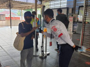 KRL Masih Terapkan Aturan STRP dan Pakai Masker Ganda