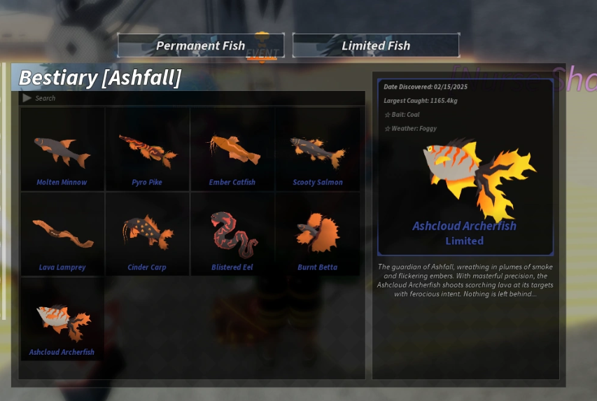 Event Ashfall Roblox Fisch: Tips dan Cara Mendapatkan Ikan Eksklusif
