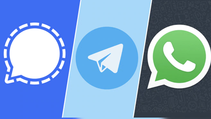Pengguna Aplikasi Telegram dan Signal Meningkat