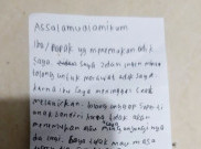 Kakak Terpaksa Tinggalkan Adik Bayi Dekat Gerobak Nasi Uduk di Pasar Minggu, Isi Suratnya Bikin Haru