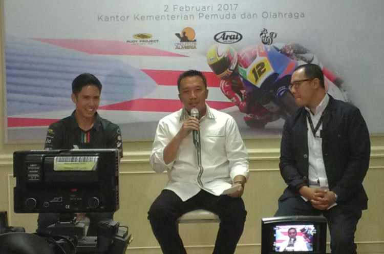 Menpora Dukung Ali Adrian di World Supersport 300