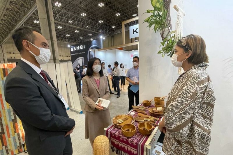 Paviliun Indonesia Hadir Dalam Pameran Produk Kerajinan Rumah Terbesar di Jepang