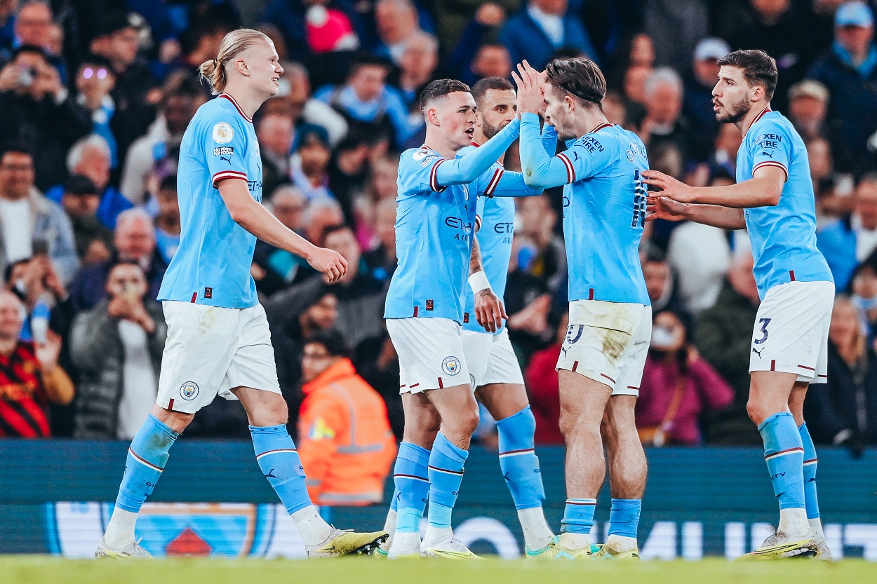Hasil Pertandingan: Inter Pesta Gol, Manchester City Kembali ke Puncak Klasemen