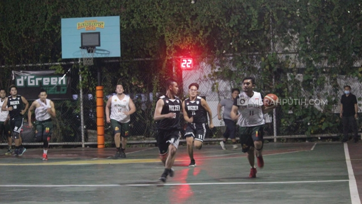 Gelaran bola basket D'Greenfield Ramadan Cup 2021. (Foto: MP/Kanugrahan)