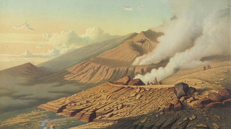Pesona Papandayan Jadi Incaran Wisatawan Masa Silam