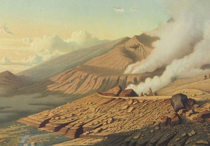 Pesona Papandayan Jadi Incaran Wisatawan Masa Silam