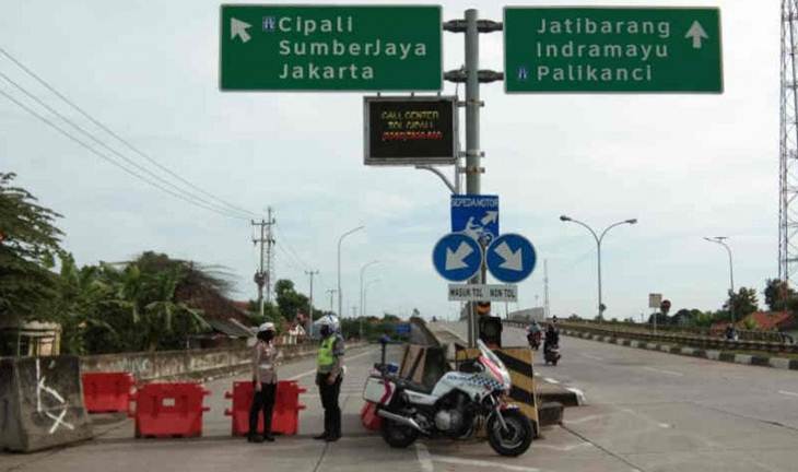Berikut 116 Titik Penyekatan yang Dipasang untuk Larang Orang Masuk Jakarta