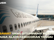 Pesawat yang Ditumpangi Kunto Aji Diduga Alami Kebocoran Tangki