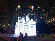 Lampion Miniatur Masjid Agung Keraton Solo Meriahkan Ramadan 