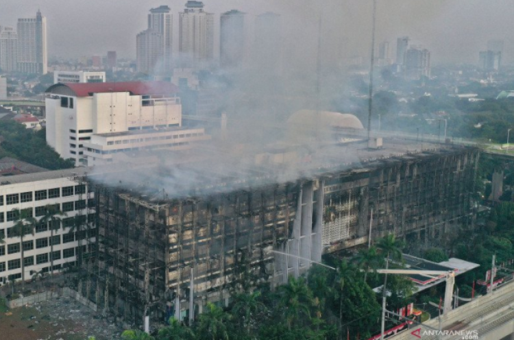 Kebakaran Gedung Kejagung, Polisi Masih Kaji Keterangan dari 99 Saksi