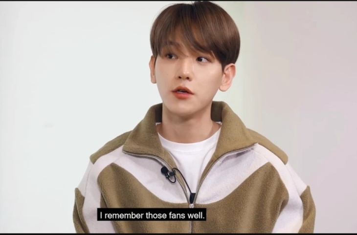 Seorang Penggemar Berhasil Curi Perhatian Baekhyun EXO