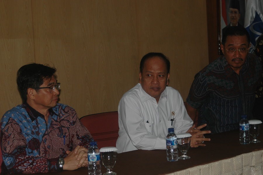 Menristekdikti M Nasir di Yogyakarta
