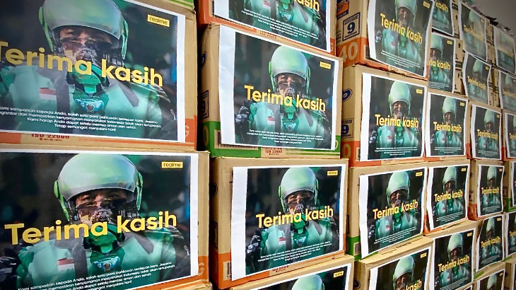 1.000 Paket Health Kit untuk Pengemudi Ojek Online