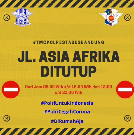 Sejumlah Jalanan di Kota Bandung Ditutup Mulai Hari Ini