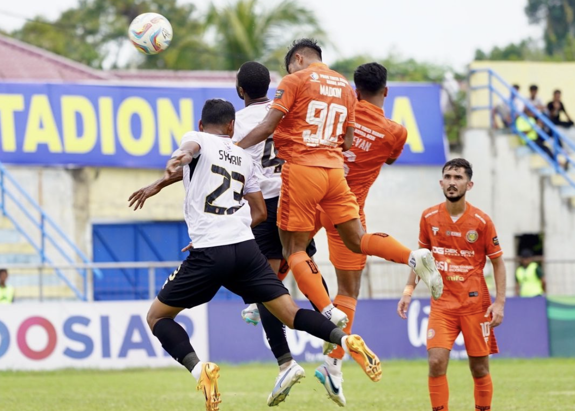 Hasil Liga 2: Kontroversi dan Ricuh Warnai Hasil Imbang Persiraja Vs Malut United