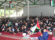 Sekolah Alam Al-Fazza Gelar Aksi Solidaritas untuk Palestina